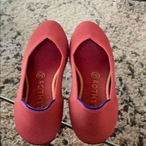 Rothys copper flats -size 7